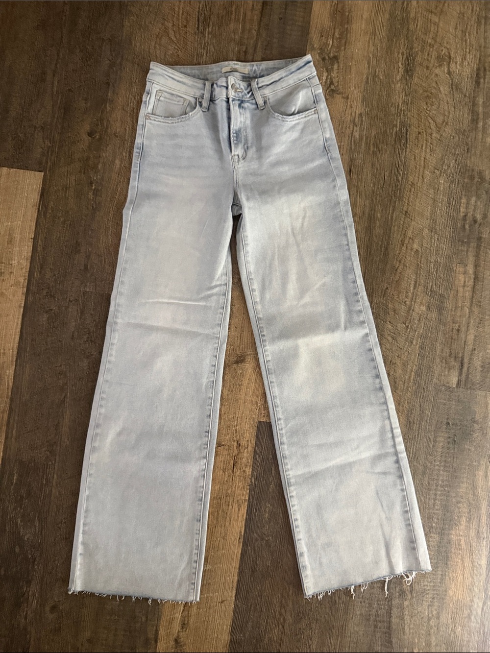 DSP Light Wash Wide Leg Jeans 3/26 NWOT